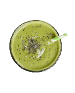 Green Monster Smoothie With Chia Seeds