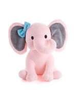 Large Pink Plush Elephant