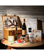 The Heavenly Valley Picnic Basket with Wine